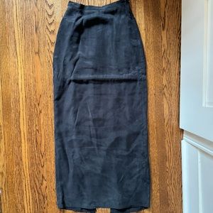 DISSH Black Midi Skirt
